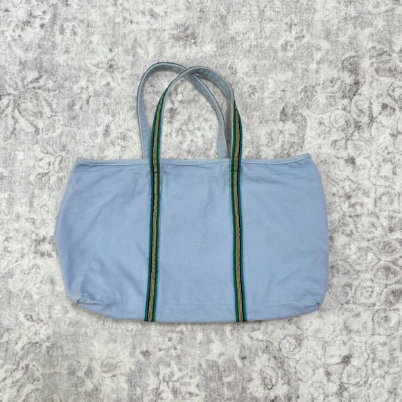 y2k Old Navy tote bag baby blue canvas purse - Picture 1 of 7